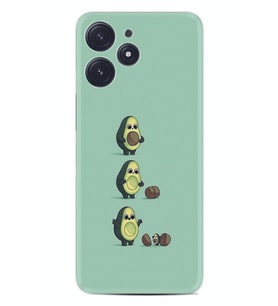 Xiaomi Poco M6 Pro 5G Kılıf Desenli Silikon Avokadılar 1352