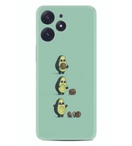 Xiaomi Poco M6 Pro 5G Kılıf Desenli Silikon Avokadılar 1352