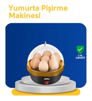 Northcity 7 Kapasiteli Otomatik Kapanma Özellikli Yumurta Pişirme Makinesi - Hızlı ve Güvenli Kahvaltı