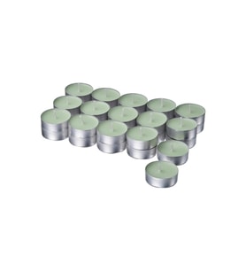 Kokulu Tealight Mum, Açık Yeşil, 3.5 saat, Elma