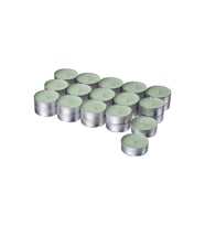 Kokulu Tealight Mum, Açık Yeşil, 3.5 saat, Elma