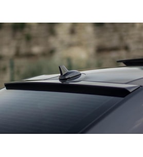Mercedes W 212 E Class Cam Üstü Piano Black Spoiler