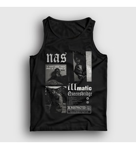 Presmono Unisex Siyah Illmatic Nasir Jones Nas Atlet 549108tt