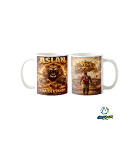Galatasaray Aslan Kupa Bardak Tek Adet K0396