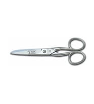 Rıza A4431-6 İplik ve Saya Makası No: 6 inç / 15,24 cm - Nikel Kaplama