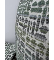 NİVEMESHOME KIRLENT KILIFI 45X45 LİSA 02 YEŞİL