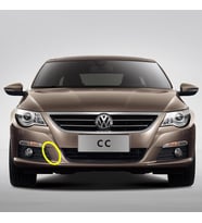 VW Passat CC 2009-2012 Ön Tampon Sağ Çeki Demiri Kapağı 3C8807241