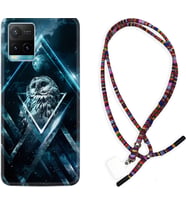 Vivo Y11S Y21S Y20 Y20S Y70 Kılıf Boyun Asklı Rasta Silikon Old Owl 1649