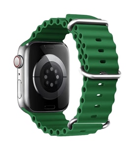 Microsonic Apple Watch Series 10 46mm Kordon Aqua Belt Yeşil (Yeşil)
