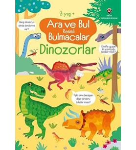 Ara ve Bul Resimli Bulmacalar - Dinozorlar