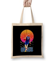 Obias Harris Vintage Art - Legend Basketball Gift Bez Çanta Uzun Saplı