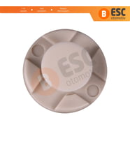 Nissan, Mitsubishi, Toyota, Daihatsu için 10 Adet İtme Tipli Tutucu Klips Gri 01553 09321