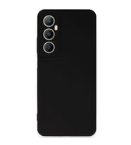 Realme C65 Kılıf First Silikon - Siyah