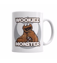 Wookiee Monster  kurabiye canavarı  Kupa Bardak Porselen