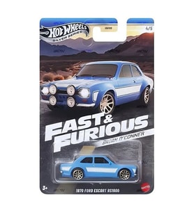 Hot Wheels Brian O'Conner 1970 Ford Escort Rs1600 4/5 Fast & Furious