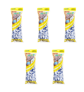Elmop PM02 Yedek Vidalı Mop Paspas Püskül Ucu - Pamuklu Mikrofiber İpli Mop Yedeği Başlığı - 5 Adet
