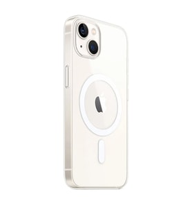 Apple İphone 15 Plus Kılıf Magneticsafe Şeffaf Silikon - Şeffaf