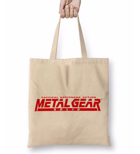 Metal Gear Solid Bez Çanta Uzun Saplı