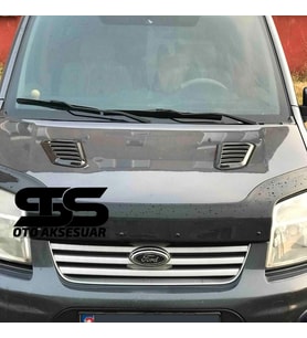 Ford Tourneo Connect Uyumlu Piano Black Kaput Üstü Havalandırma Izgarası