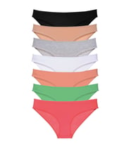 Mulvxbrf Brf02 7 Adet Süper Eko Set Likralı Kadın Slip Külot Set 7 (Mulvix)