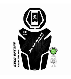 Bajaj Dominar 400 2017-2024 Uyumlu Tank Pad Siyah