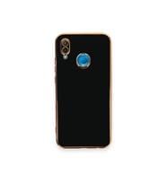 Durukar® Huawei P20 Lite Kılıf Volet Silikon - Siyah