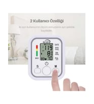 Acura AC-463K Türkçe Konuşan Çift Kullanıcı Özellikli Koldan Tansiyon Aleti