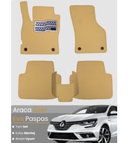 Renault Megane 4 Sedan (2016-2025) Uyumlu EVA Paspas Tam Set–Araca Özel Tasarım,Kolay Montaj