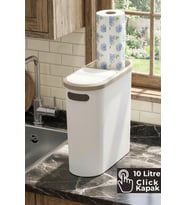 10 Litre Modern Çöp Kovası - Banyo, Ofis ve Mutfak İçin Pratik ve Şık