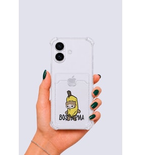 iPhone 16 Kartlıklı Boş Yapma Desenli Kılıf - ETC1963-5024