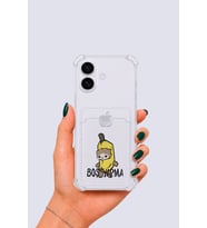 iPhone 16 Kartlıklı Boş Yapma Desenli Kılıf - ETC1963-5024
