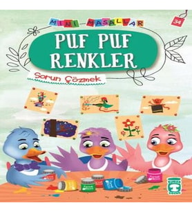 Puf Puf Renkler - Mini Masallar 4 (34)