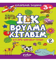 Çıkartmalı İlk Boyama Kitabım 3+ Yaş-2