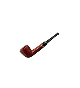 Sarı Yıldız 112 9mm Filtreli Ebonit Saplı Pipo, Şık ve Rahat Kullanım