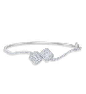 1.10 Karat Baget Pırlanta Bileklik