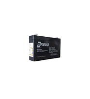 Orbus 6V 7AH Bakımsız Tip Kuru Akü EBATLAR: 150 x 34 x 94mm
