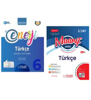 PALME YAYINEVİ 6.SINIF ENERJİ TÜRKÇE SORU KİTABI - TÜRKÇE MAARİF AKADEMİK GELİŞİM DENEMELERİ