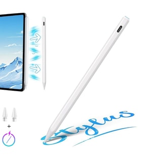 iPad Air 11inç /Pro/Air 13inç Uyumlu Avuç İçi Red/Eğim Stylus Dokunmatik Kalemi/ (Beyaz)