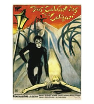 The Cabinet Of Dr. Caligari - Silent Tablo Ahşap Poster Dekoratif