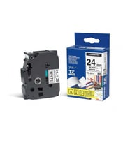 Tonersepeti Brother TZE-251 Beyaz Lamine Etiket 24mm