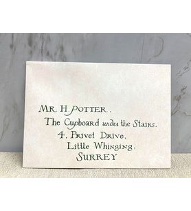 Periboia Harry Potter Davet Mektubu 10'lu (Çok Renkli)