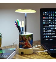 Kalemlikli Led Işıklı Okul-Ofis Öğretmen Gece Lambası Çerçeve