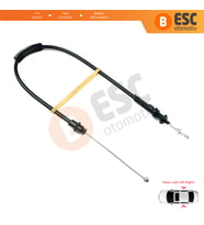 VW Passat B6 B7 2005-2015 CC 3C0837017B İçin Arka Sağ veya Sol Dış Kapı Kilidi Açma Teli