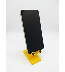 MYCRAFT3D Pati ve Ayı Tasarımlı Sevimli Telefon Standı - Mor - Çocuklara/HayvanSeverlere Hediye