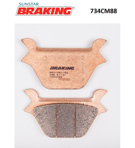 SİNTERLİ ARKA FREN BALATASI / HARLEY D. / XLH 883 SPORTSTER / 883cc / ARKA  / 19