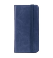 BİKAPAK LUXURY IPHONE 13 PRO LACİVERT CÜZDAN KILIF