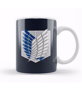 Attack On Titan Military Scouting Legion Classic Attack On Titan Kupa Bardak Porselen