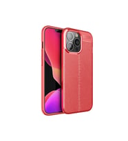 Apple iPhone 13 Pro Max Uyumlu Kılıf Zore Niss Silikon Kapak (Kırmızı)