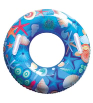 Deniz Altı Desenli Simit 90 Cm - 1809017 (Lisinya)