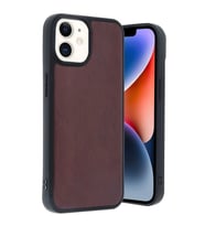 İphone 11 Kılıf Aras Deri Kapak - Bordo